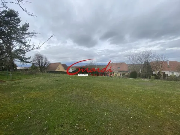 MORSCHWILLER-LE-BAS, TERRAIN CONSTRUCTIBLE, LIBRE D'ARCHITEC