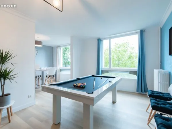 LYON 8 Colocation 4 Ch, 111m² meublé avec parking