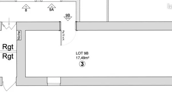 Appartement T1 à rénover