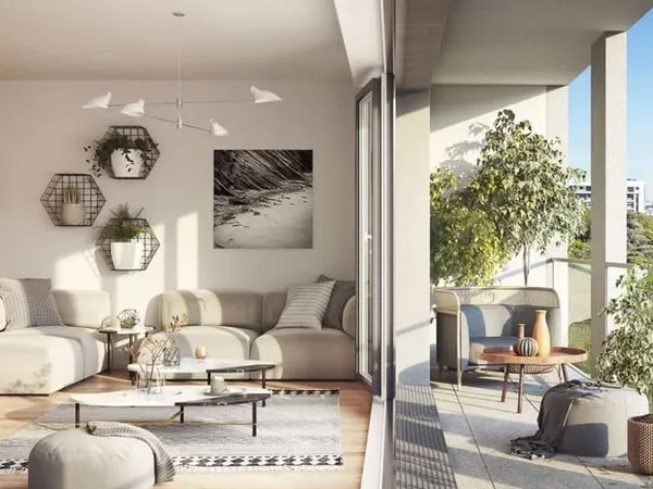 MAGNIFIQUE 3 PIECES LUMINEUX EN ETAGE AVEC BALCON