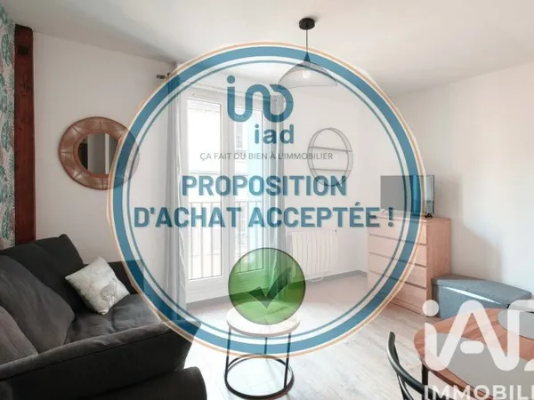 Studio 1 pièce 24 m²