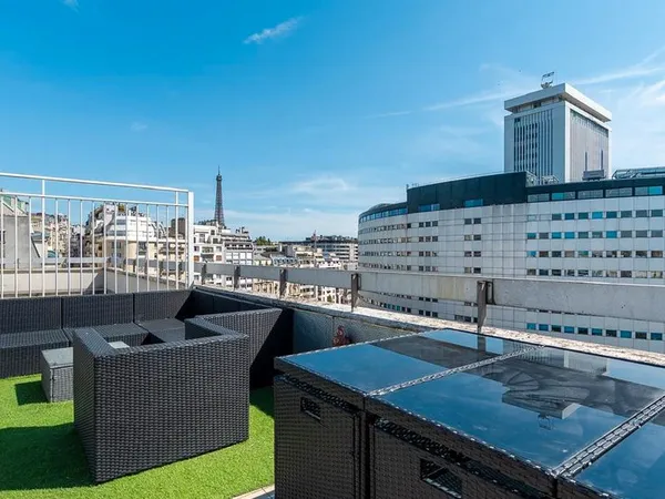 Penthouse d'exception - 95m² + terrasses et rooftop vue Tour Eiffel