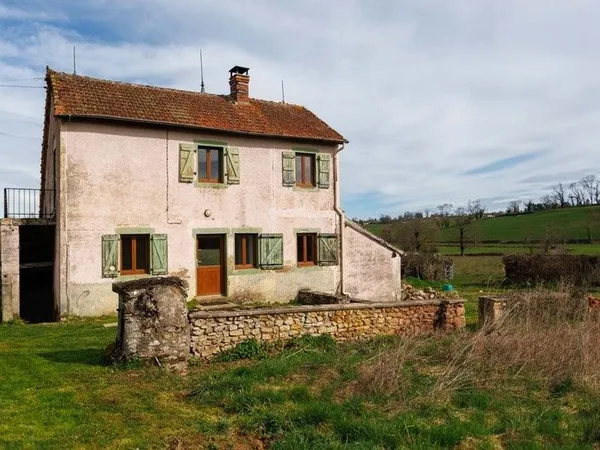 Maison à vendre 2-3 pièces SAINT LAURENT EN BRIONNAIS (71), 5 mn la CLAYETTE, 1h40 de Lyon