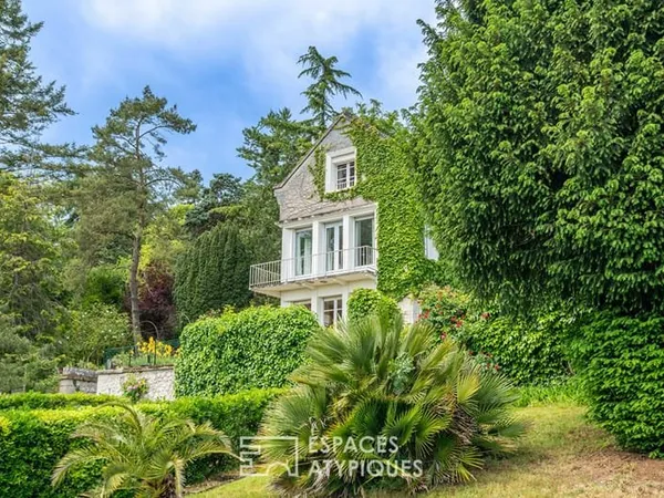 Propriété semi-troglodyte avec vue panoramique sur la Vienne