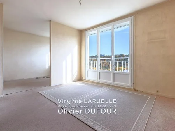 Rouen Appartement avec 2 chambres, cave et parking