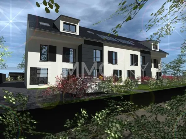 M573092 0.1 LOCAL 66M² avec garage ET 3 parking et terrasse à CUVRY