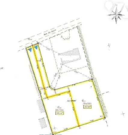 Terrain 764 m²