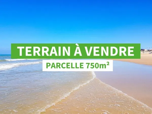 Terrain en individuel 750 m²