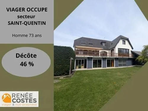 Viager occupé - H73 ans - ST QUENTIN (02100)