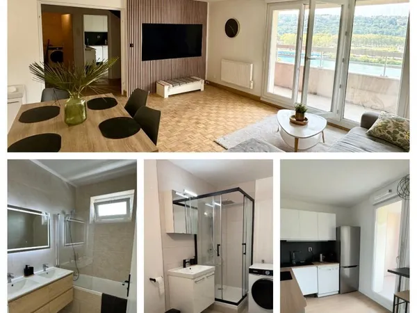 🌟 LE ROOFTOP DE VOS RÊVES 2 Chambres dispo en Coloc Premium (107m²) - Lyon 7 🌊