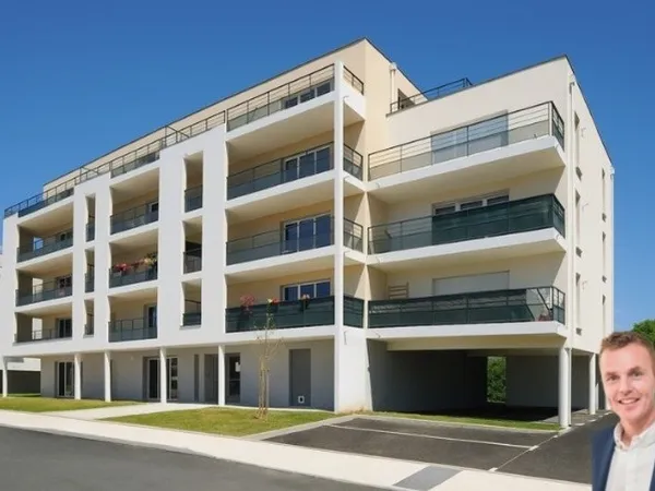 QUIMPER (29) Appartement de type 4 de 80,59 m² habitable - Terrasse - Balcon - 2 places de parking s