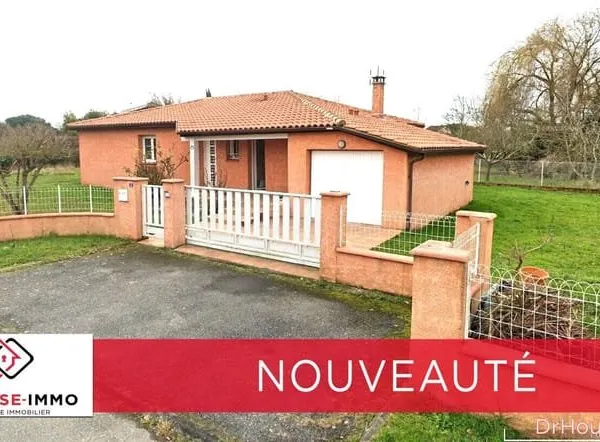 FONSORBES : Villa T4 de plain-pied de 105 m² avec garage sur 800 m²