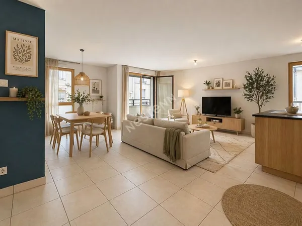 Appartement T3 - Hyper Centre - Terrasse - place de parking - copropriété de 2015