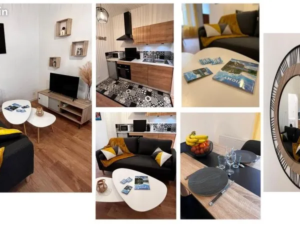 T2 Neuf meublé 35m² tout équipé en centre-ville et sans frais d'agences
