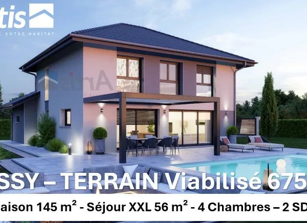 CESSY Tutegny - Maison Individuelle ARTIS 145 m² + Terrain 675 m²
