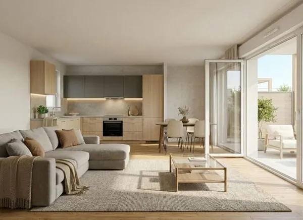 Appartement 4 pièces 62 m²