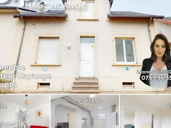 Immeuble 7 pièces 114 m²