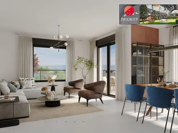 Programme neuf Evian Les Bains - GREEN VIEW - T4 Rez de Jardin