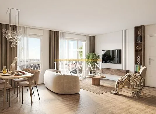 Appartement 2 pièces 45 m²