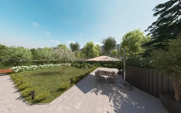 Appartement familial avec beau jardin privatif