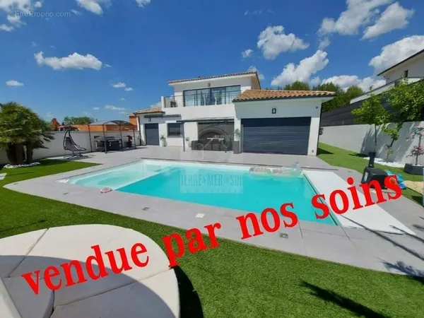 Villa contemporaine T6, piscine, jaccuzzi