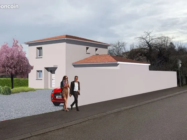 Terrain 425 m² GENAS