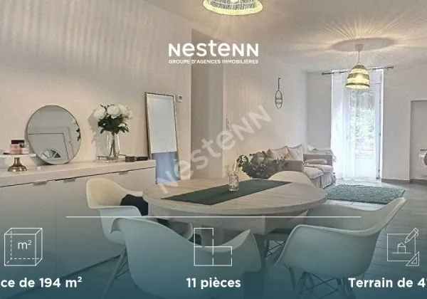 Spécial investisseur : Immeuble Boulay -194m2 - 3 appartements loués