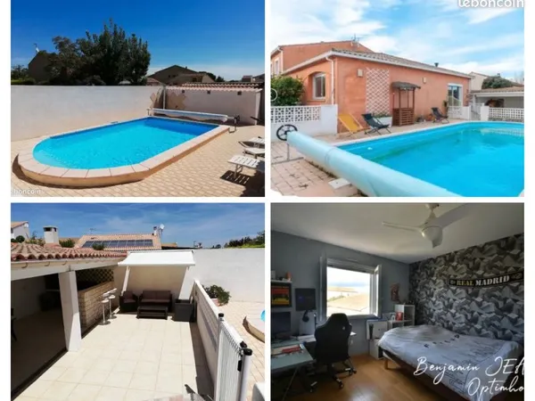 Villa 160m2 avec piscine