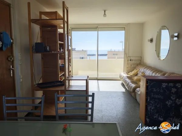 Grand appartement T3 Vue mer les pieds dans le sable