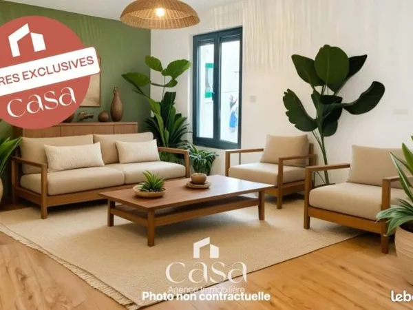 Appartement 2 pièces 54 m²