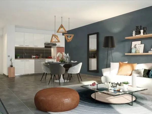 Appartement 2 pièces 43 m²