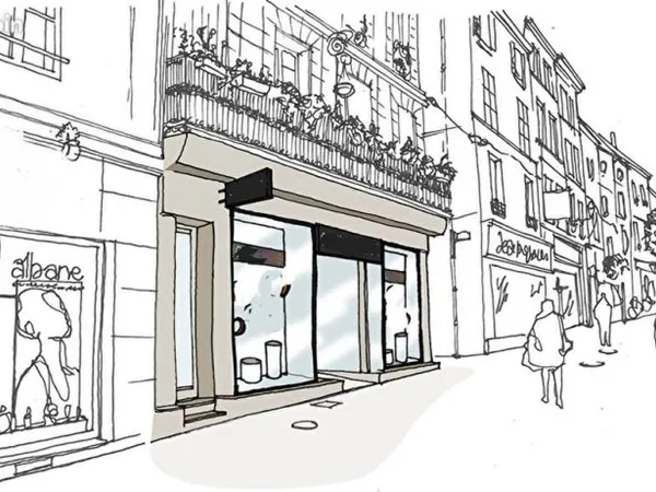 Bureaux 19 m² DONVILLE LES BAINS