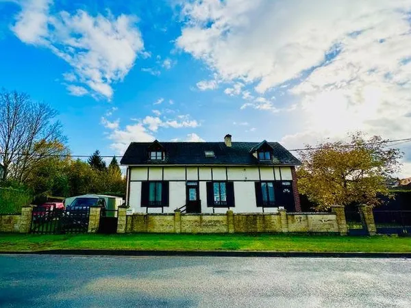 Propriété à vendre dans la région de la Somme, dans le nord de la France, dans une région populaire