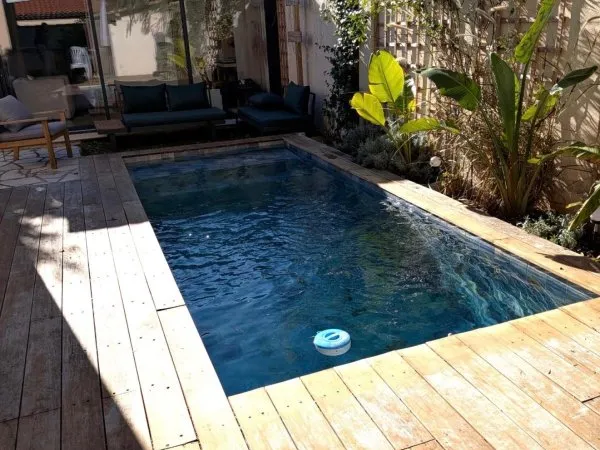 Villa de 94 M2, 4 pieces et. 3ch avec piscine.