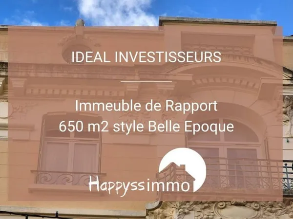 Immeuble de rapport 650 m²