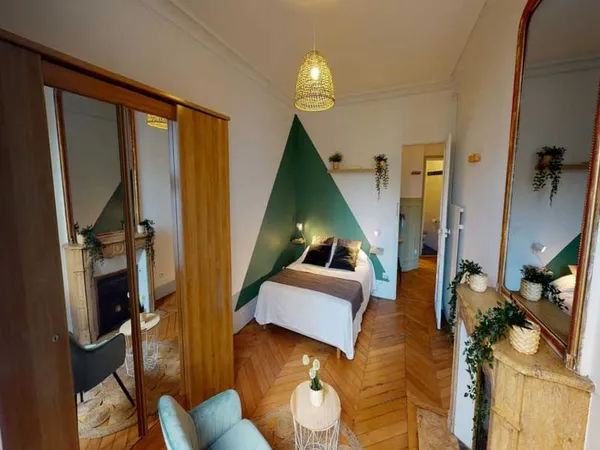Confortable chambre individuelle
