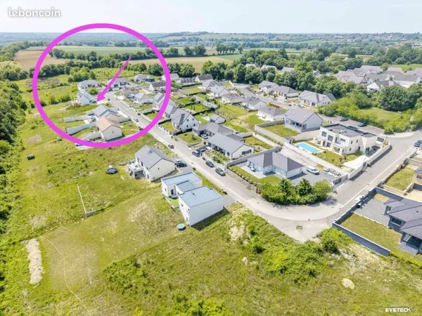 Terrain 1359 m² NEVERS