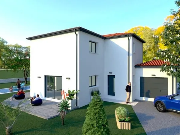 Villa 100M2 + Terrain