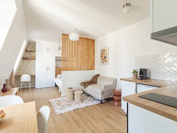 Loue appartement 30m² meublé neuf Paris 17ème Clichy 1 mois min