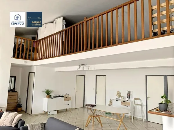 LOFT 3/4 CHAMBRES - 125M2 - VILLERS-COTTERETS