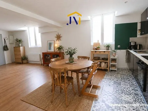 Duplex 3 pièces 63 m²