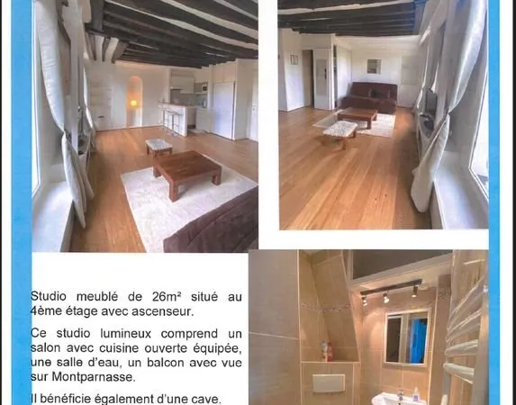 Location studio paris 5