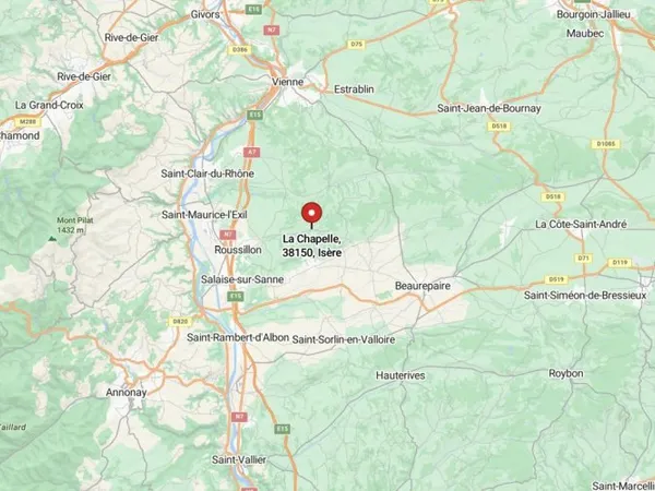 Terrain à La Chapelle-de-Surieu (38150) de 502 m² à 86 000 € ...