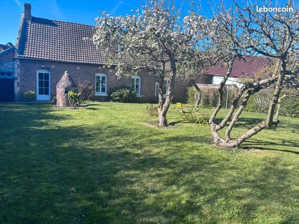 Maison Picarde de Charme Alliance de l'Ancien et du Moderne 119m²