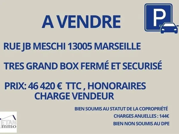 Box de stockage 27 m²