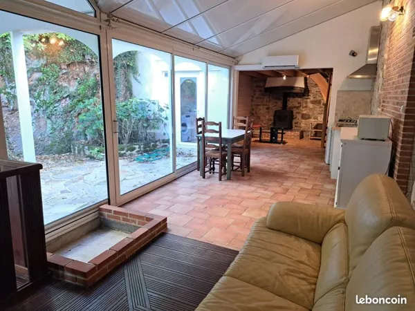 Coup de coeur - Maison/appartement meublé 3 pièces + Terrasse