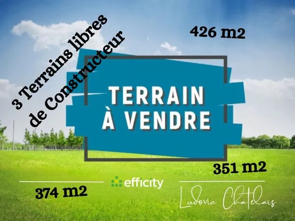 Terrain 351 m²