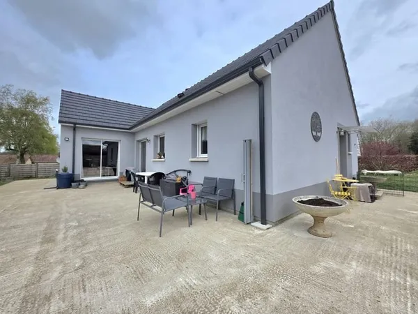 PAVILLON MODERNE DE 2024 ENTIEREMENT DE PLAIN PIED AU COEUR