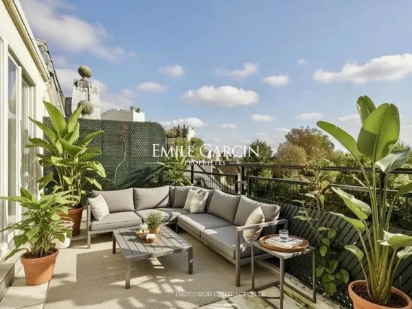 A vendre - appartement - 75016 - VILLA MONTMORENCY - TERRASSE