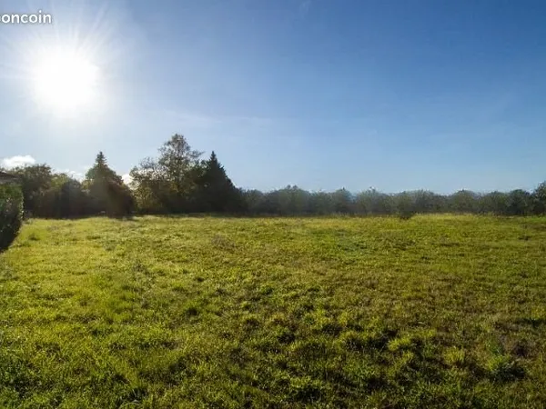 Terrain saint jory centre 1 230 m2